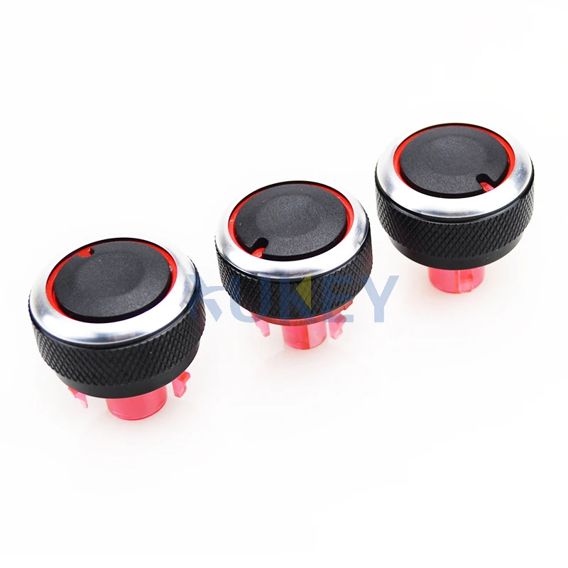 Switch Knob Heater Climate Control Buttons For PEUGEOT 307 CITROEN C-TRIOMPHE C4 Dials Frame AC Air Con Cover Heat