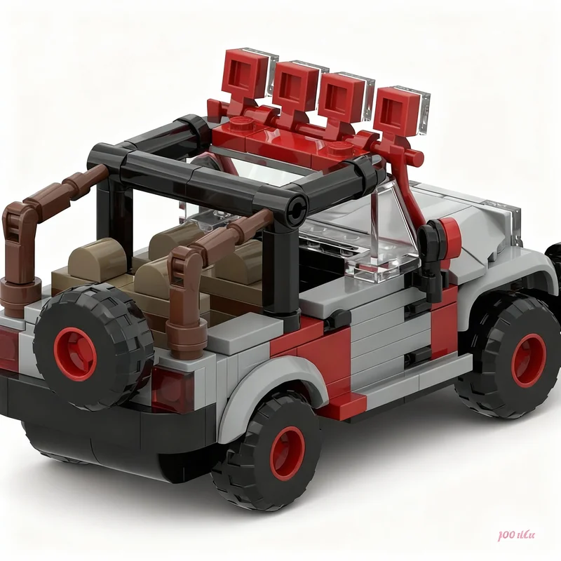 224 adet MOC Jurassic Park Jee - Kids Education Park incelemesi ve fiyatı