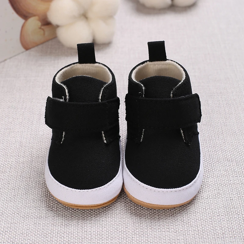 Scarpe per neonati ragazzo neonato bambino Casual Comfor suola in cotone antiscivolo in pelle PU primi camminatori Crawl culla mocassini scarpe