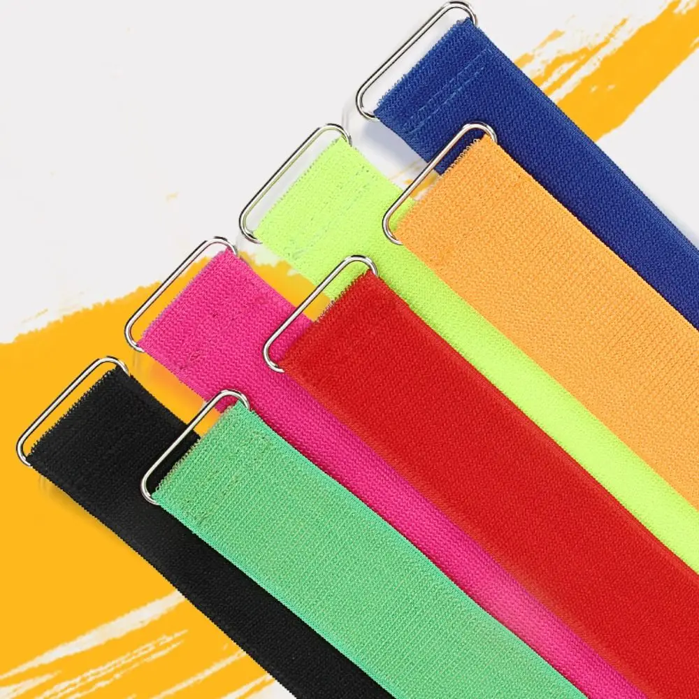 Adjustable Two Person Three Legged Armbands Non-slip Visibility Two People Three Feet Band Anti-offset Elastic Legged Race Band