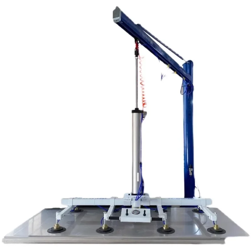 Laser Cutting Vacuum Sheet Lifter, Pneumatic Telescopic Swing Arm Hoist, Movable Single Arm Vacuum Handling Equipment