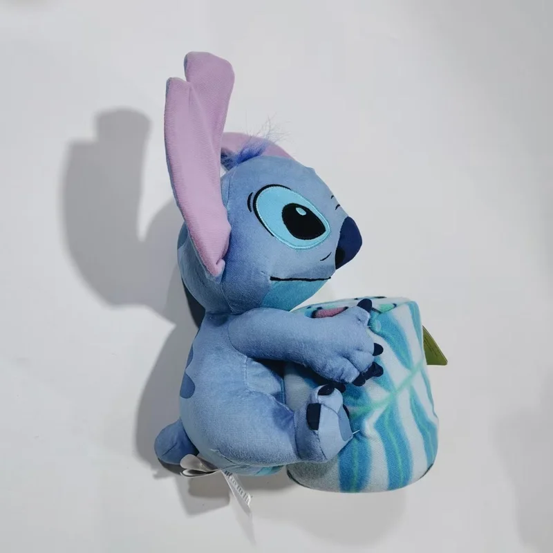 جديد ديزني ليلو وستيتش المعانقة بطانية غرزة أفخم دمية لطيف عروسة كارتون نموذج الديكور الأطفال لعبة مهدئة هدية عيد