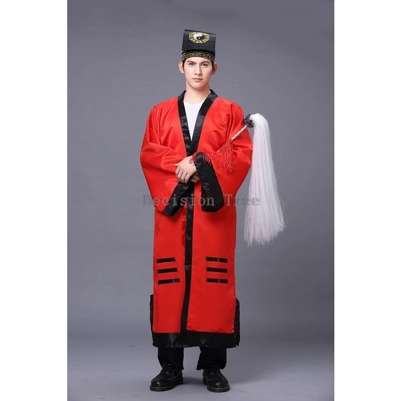 2024 chinese traditional retro style men women taoist tai chi clothing taoism obey clothing garments gossip taoism clothing set