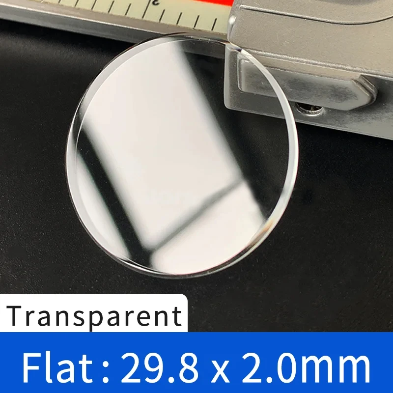 Flat 29.8*2.0mm Mineral glass For Citizen brand Promaster 200M NY0040 NY0080 models MOD Transparent Watch crystal Replacement