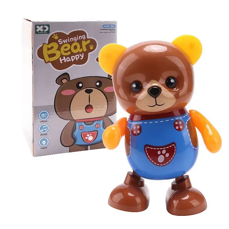 Parent-Child Dancing Penguin: Follow-dance mode + fun sounds, enhances family playtime with voice control feature