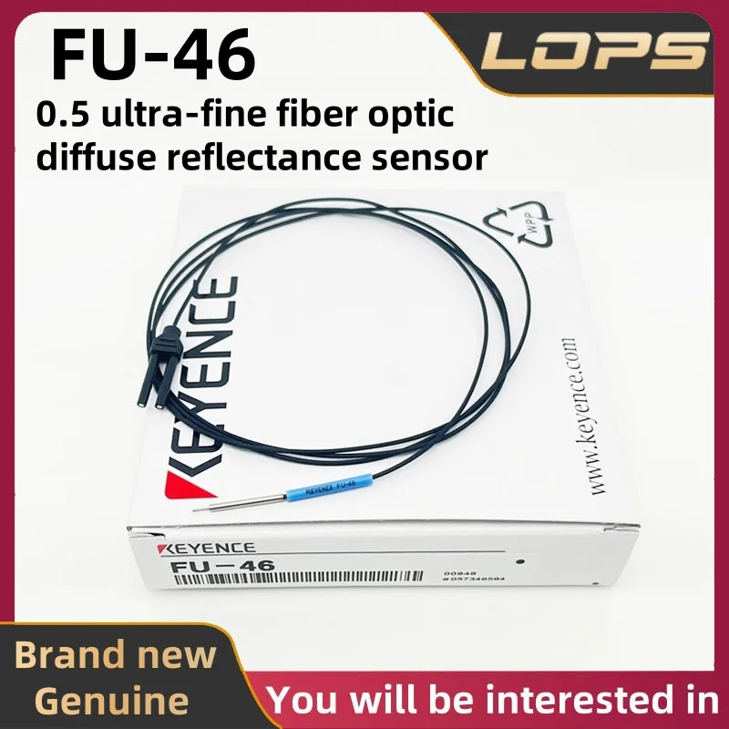 

Brand new genuine FU-46 0.5 ultra-fine fiber optic diffuse reflectance sensor