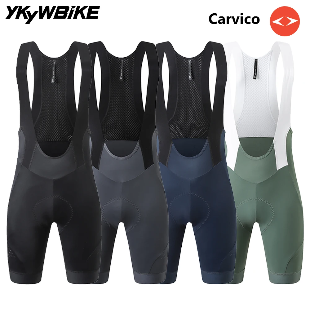 

Мужские велошорты YKYWBIKE с подкладкой из ткани Carvico, 7-часовая амортизирующая подкладка, для шоссейных велосипедов