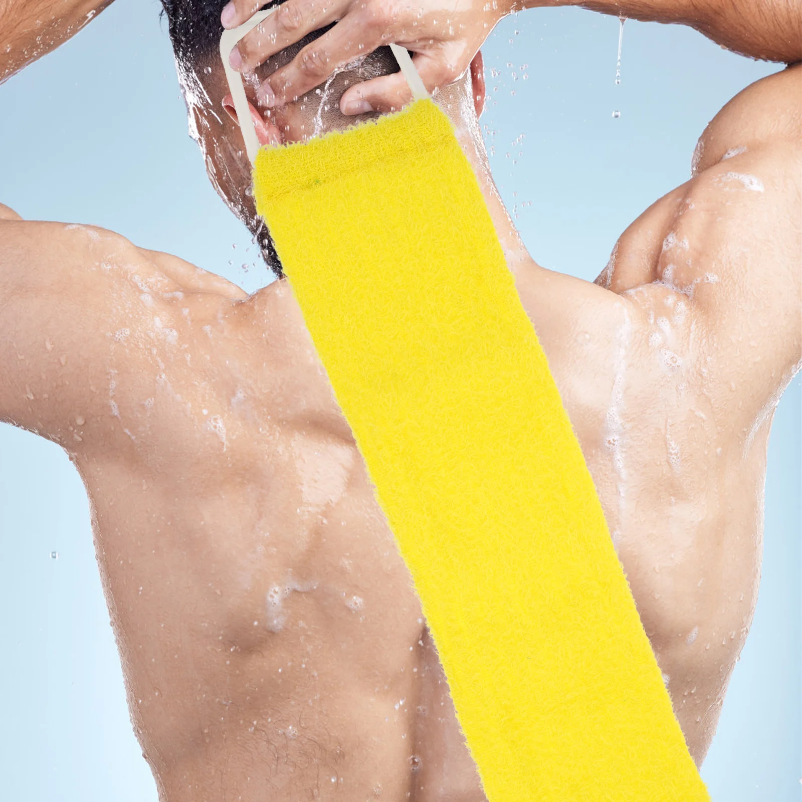

Bath Scrubber Body Towel Exfoliating Back Massage Belt Work Removes Dead Skin Promotes Healthy Skin Bath Body