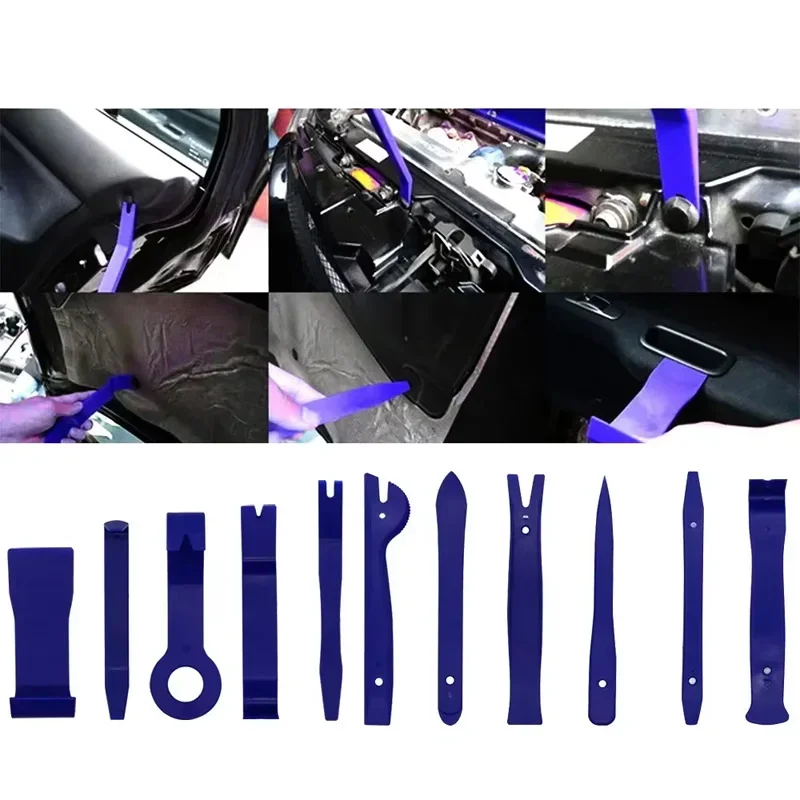 Per Alfa 19PCS Kit di strumenti per la rimozione dello stereo per auto Strumento per la rimozione del pannello centrale dell'auto in nylon