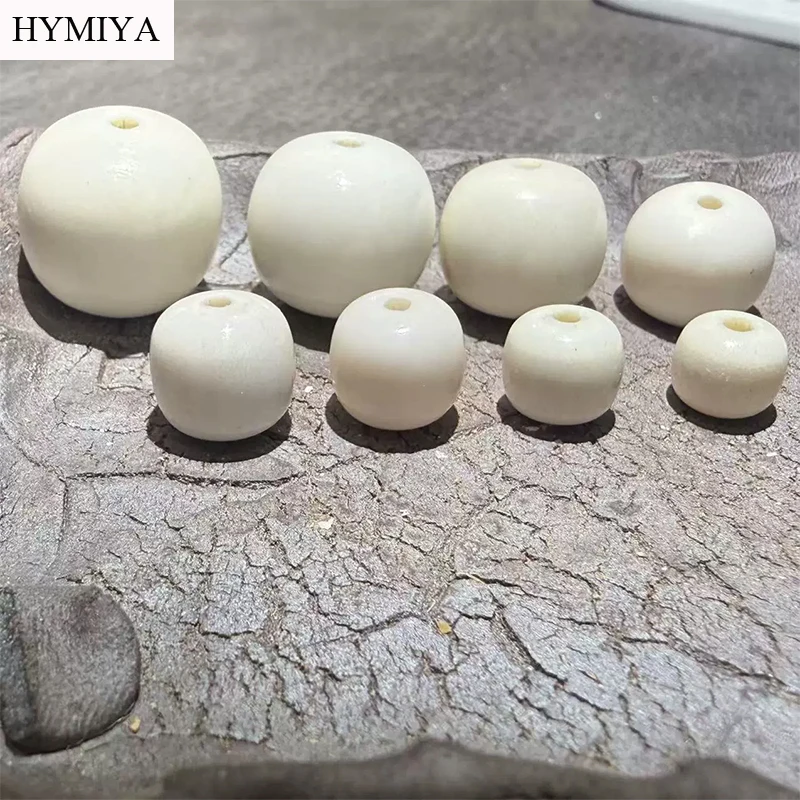 

Handmade Genuine Buckhorn Loose Beads DIY Jewelry Findings Beads