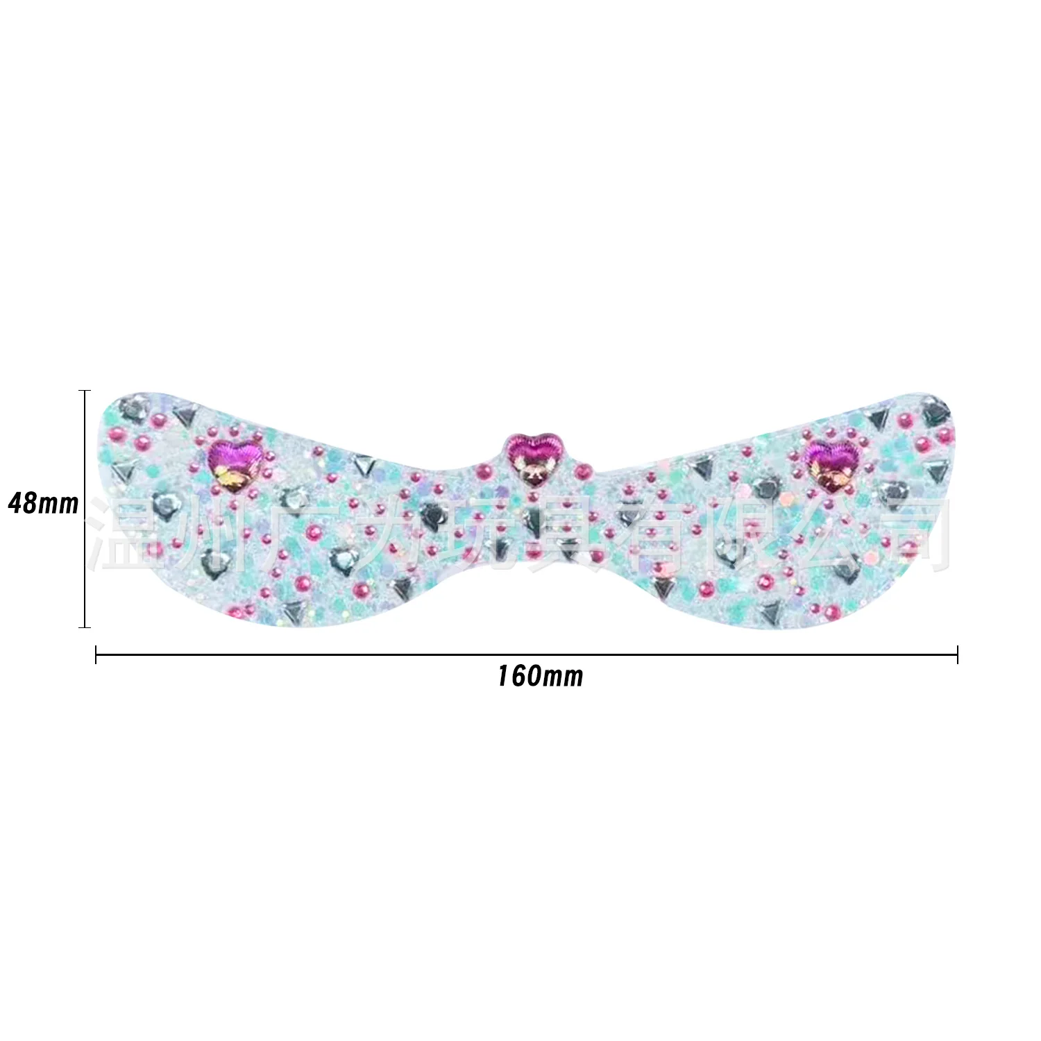 Acrylic Diamond Stickers Self Adhesive Glitter Face Gems for Masquerade Party Stage Makeup Temporary Tattoos