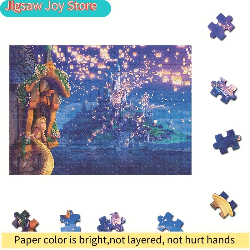 1000pcs Puzzle Suitable for Adults & - Challenging Wall-Mountable Game with Thick Cardboard Pieces, Seamless - -Themed Room De