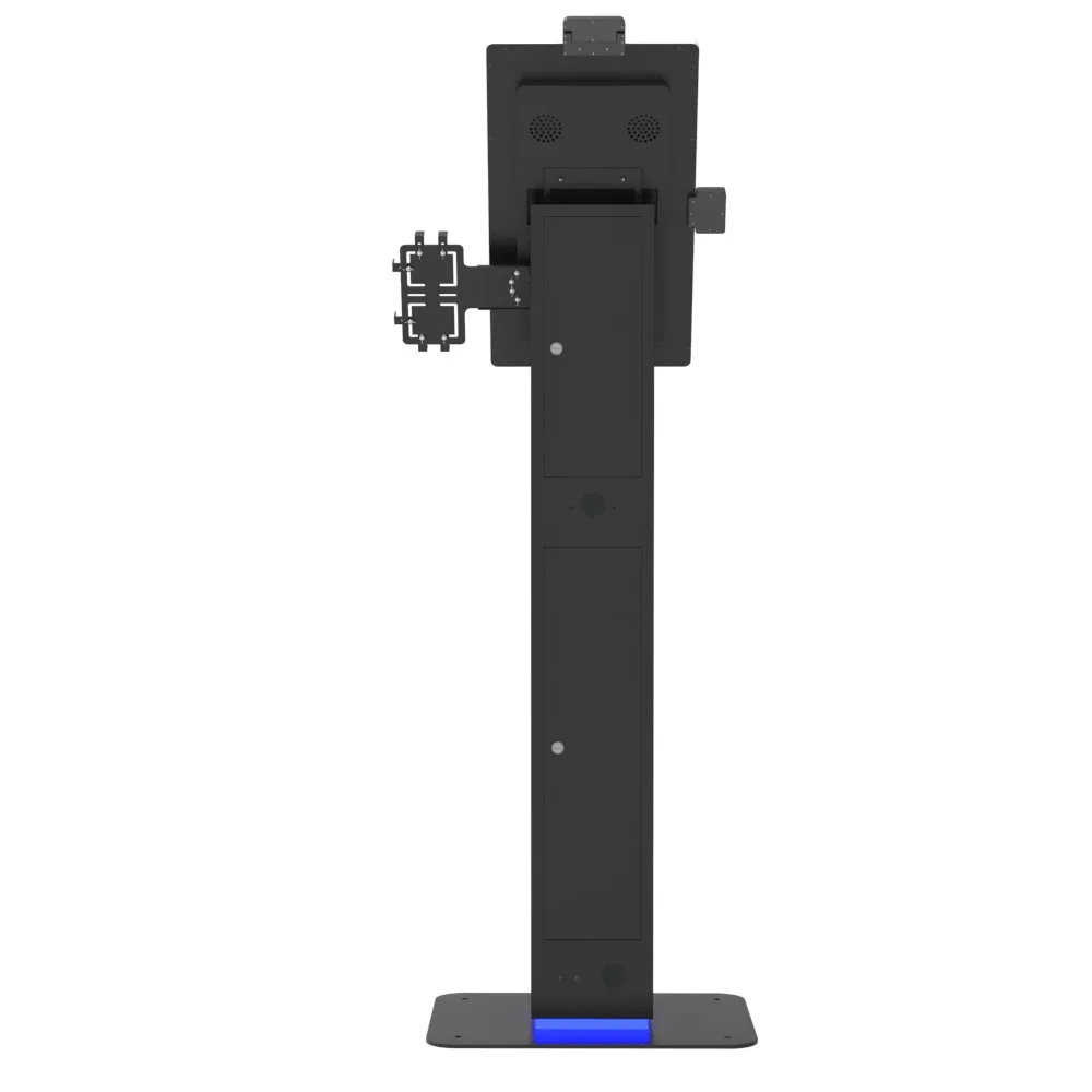 محطة طلب الخدمة الذاتية الداخلية من T كشك، حامل أرضي من الشركة المصنعة OEM، طابعة عرض القائمة الذكية لسطح المكتب، المدفوعات الرقمية