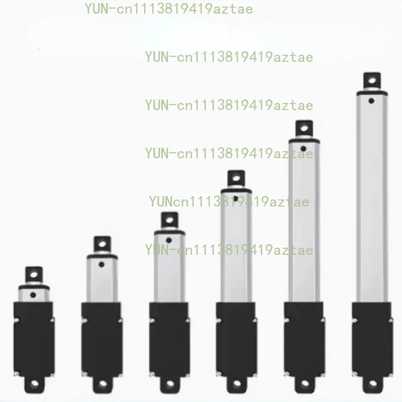 DC12V Mini Electric Linear Actuator 10/15/20/25/30/50/75/100/125/150mm Stroke Micro Push Rod Putter 60N Motor Controller