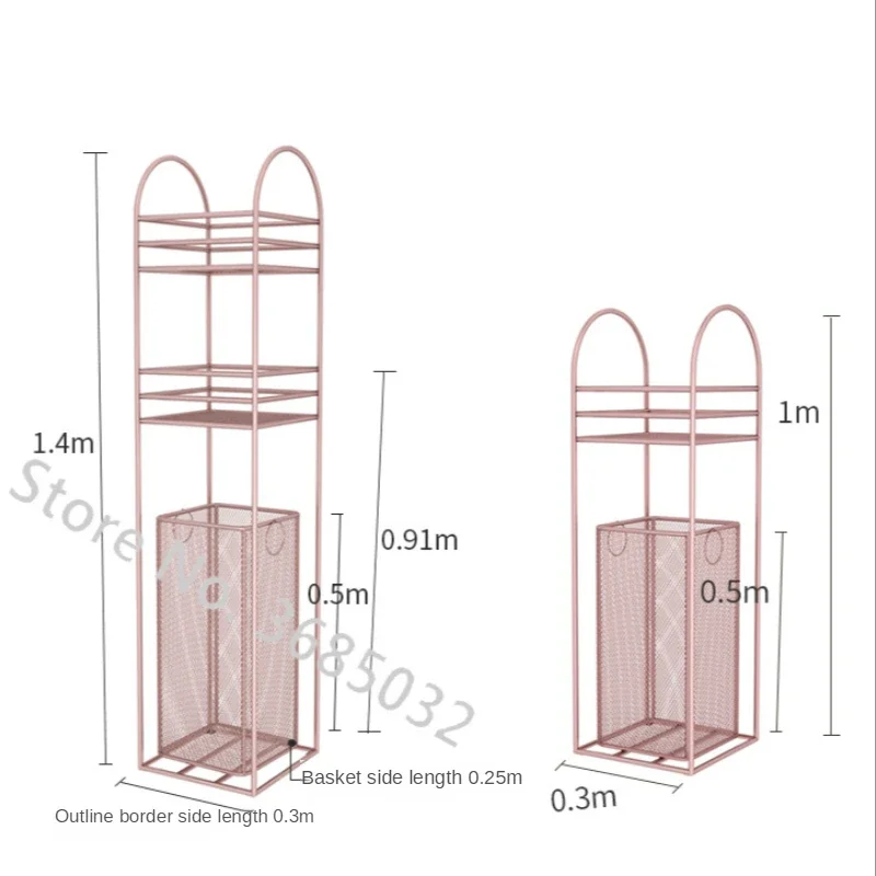 Nordic Bathroom Storage Shelf, Coffee Table Flower Stand, Living Room Mobile Side Table, Dining Cart, Versatile Home Organizer