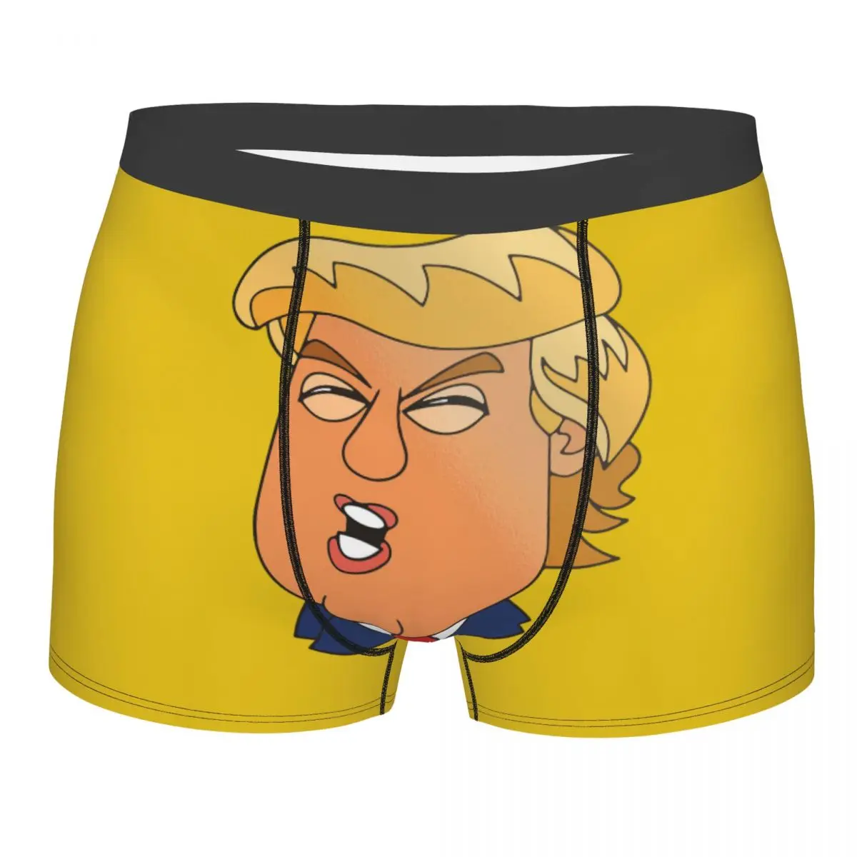 

Donald Trump Cartoon Man's Underwear, Highly Breathable printing Top Quality Birthday Gifts