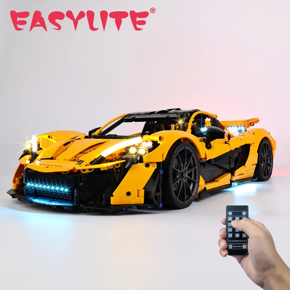 EASYLITE LED Light Set for McLaren P1 42172 Car Building Blocks Lamp Set Toys Light Kit No Model