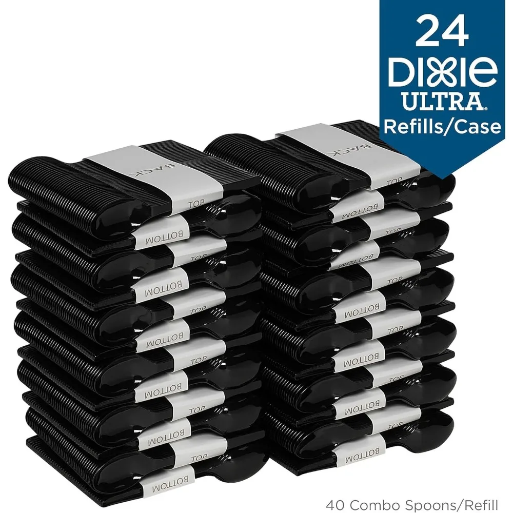 Ricarica per cucchiaio dispenser SmartStock, 960 pezzi, nero, alta capacità per una gestione efficiente dei stock