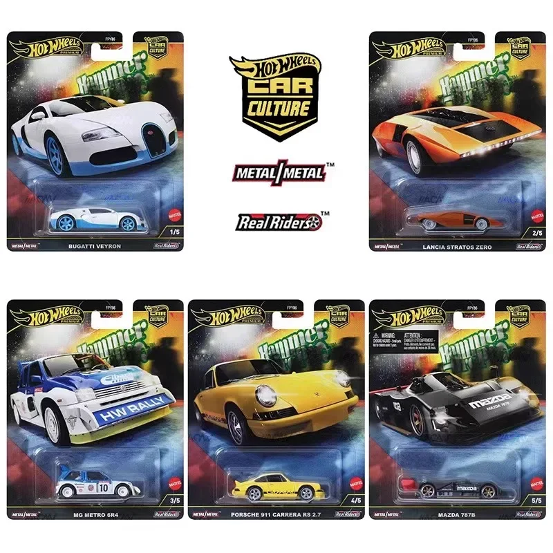 Hot Wheels Collect Toys Cars для детей Reb Bull Supercar BUGATTI MAZDA Porsche 911, легкая модель Hotwheels, подарок для мальчика, литье под давлением