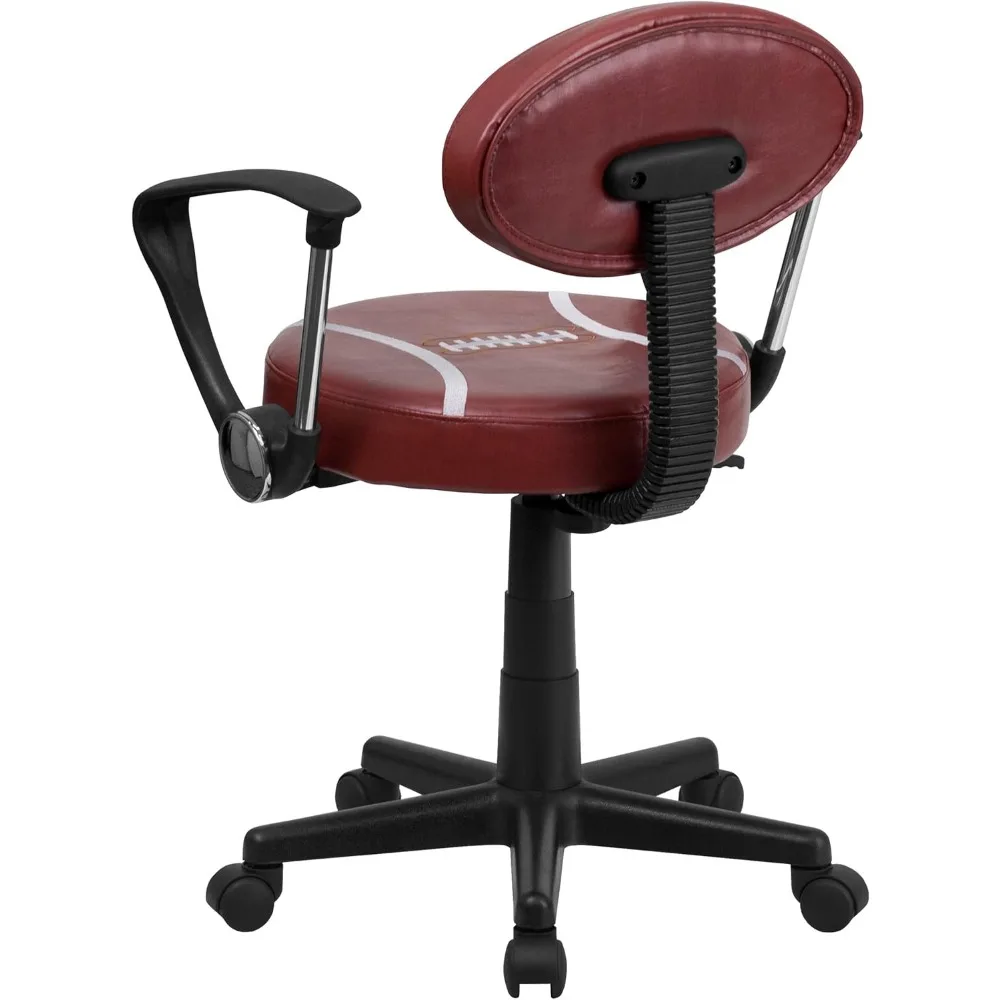 كرسي مكتب مهام دوار لكرة القدم من EMMA + OLIVER بأذرع