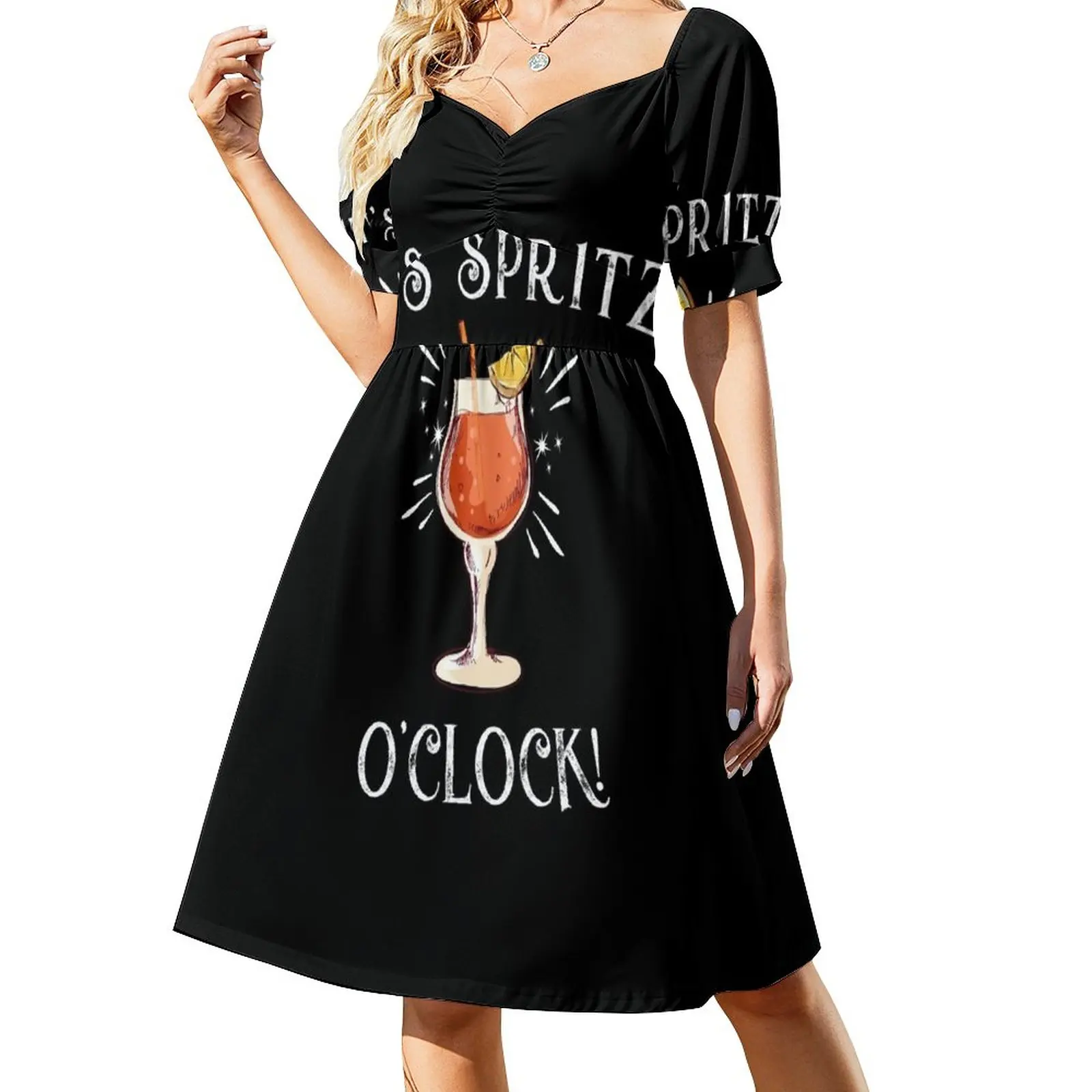 

Amalfi Coast Italy _quot_It_s Spritz O_clock Limited Edition Active Sleeveless Dress dress party night Woman clothes