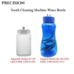 Botella de agua de repuesto para raspador Dental, 500ml/900ml, raspador ultrasónico Woodpecker DTE