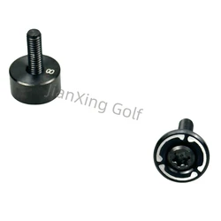 Tornillo de peso de golf Compatible con TaylorMade Qi10, cabeza de conductor, palos de madera de calle, pesas de palo híbrido, 1 ud.