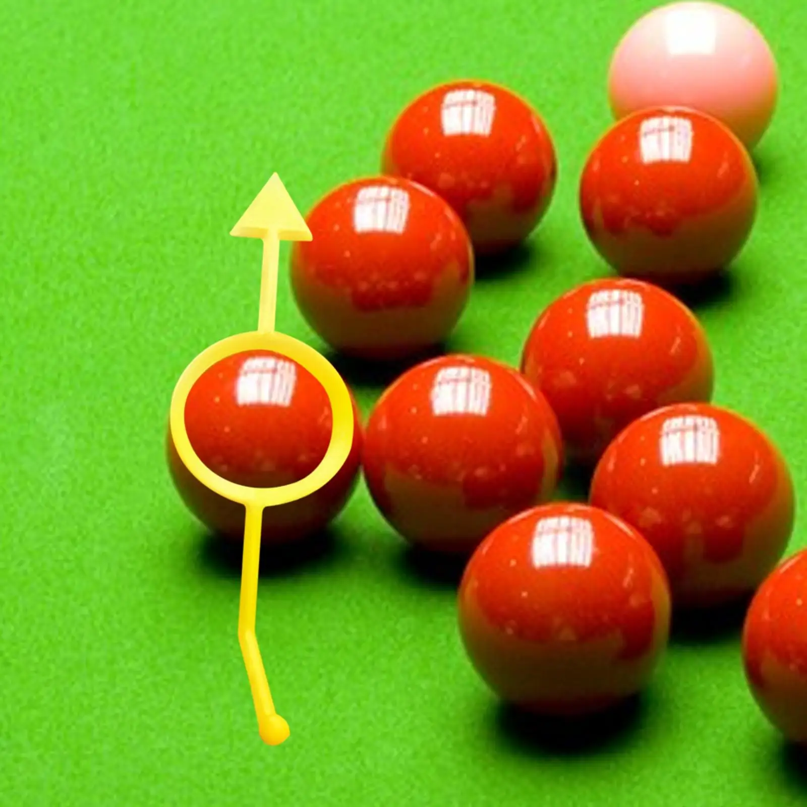 

Тренажер для тренировки инсульта в бильярд, практичное оборудование для тренировок в снукере с мячом 5,7 см, тренировочный реквизит для бильярда, тренажер для углового шара