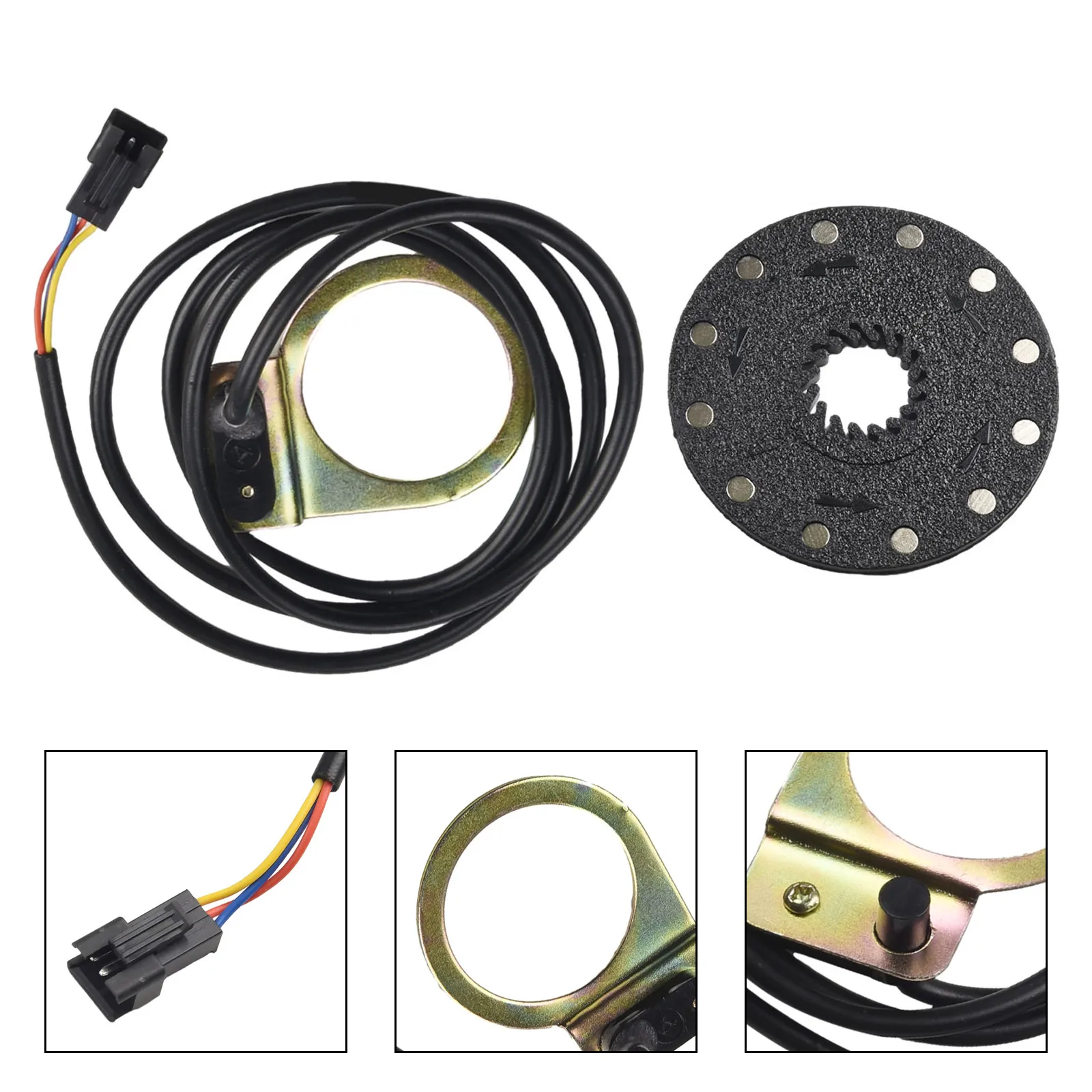 Speed Sensor Pulse Assist Sensor Line Length 100cm Pulse Sensor Brand New High Quality For Most Electric Bikes