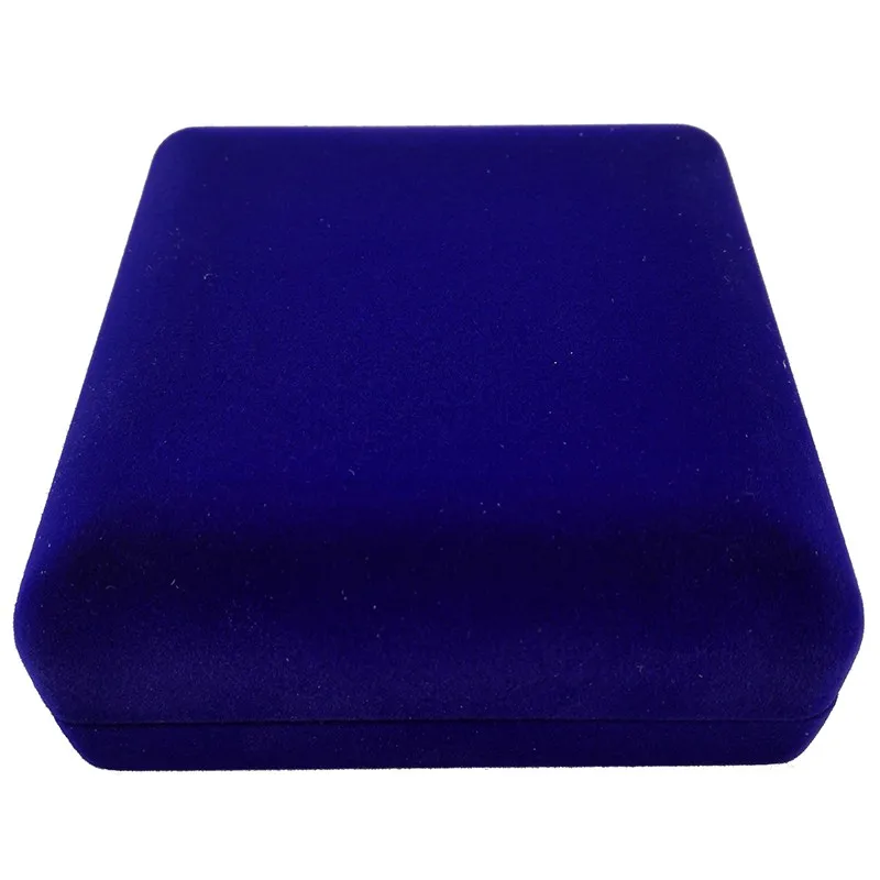 Blue Velvet Box in Stock for 60mm Coin, High Quality