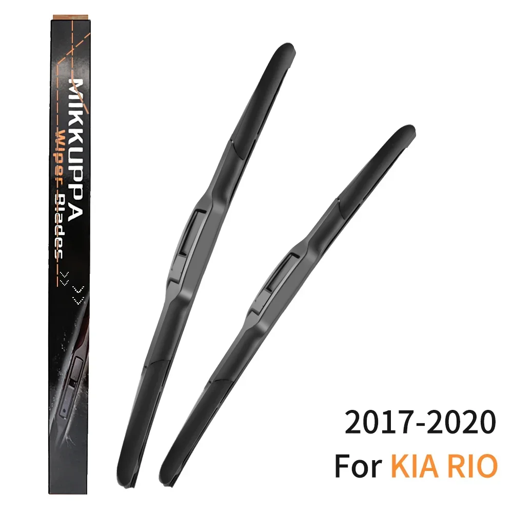 Mikkuppa Front Wiper Blades For KIA RIO 4 2017 2018 2019 2020 Windshield Windscreen Brushes 24