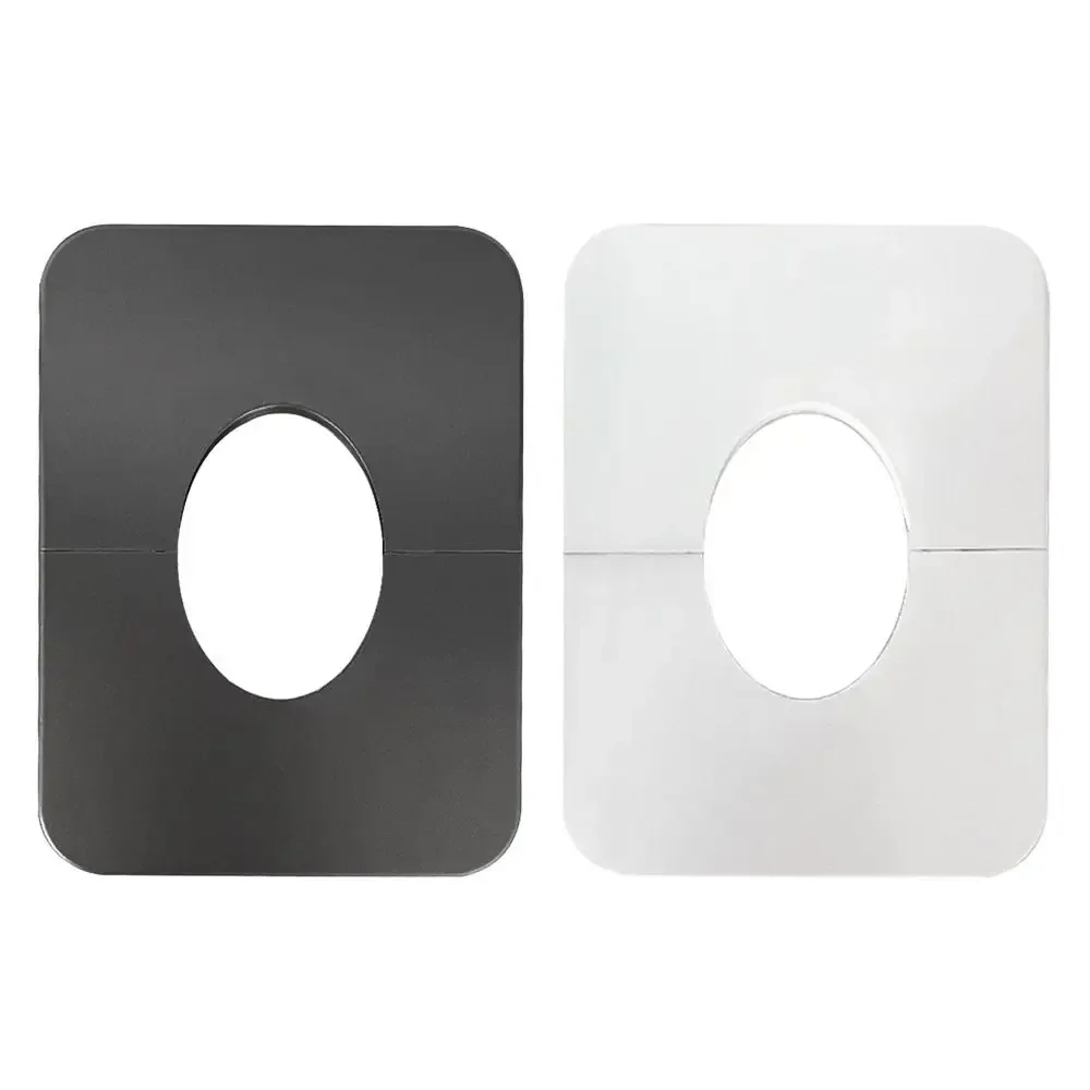 

Пластиковая крышка отверстия для кондиционирования воздуха, самоклеящаяся прямоугольная зарезервированная крышка отверстия, украшения для отверстий, простая установка, настенная заглушка с косым отверстием
