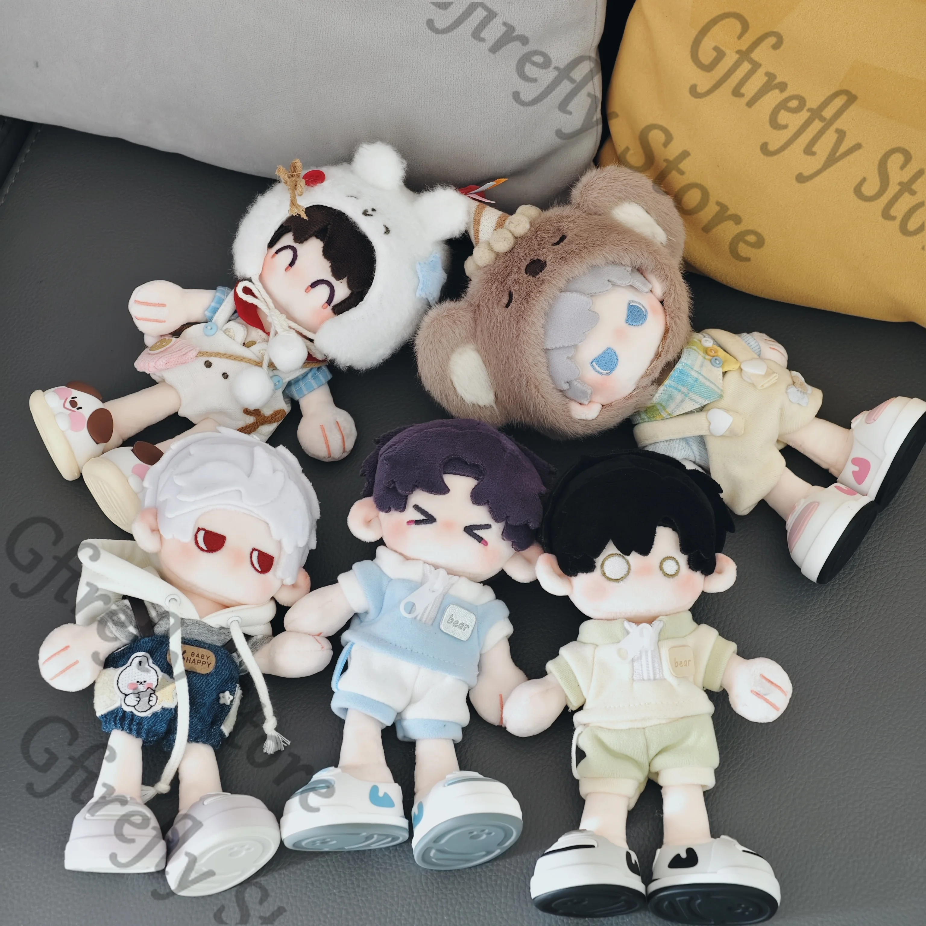 

Anime Rafayel Zayne Xavier Sylus Caleb Love and Deepspace Dress-up Puppet Cosplay Maumet Originality Mascot Kawaii Ornament