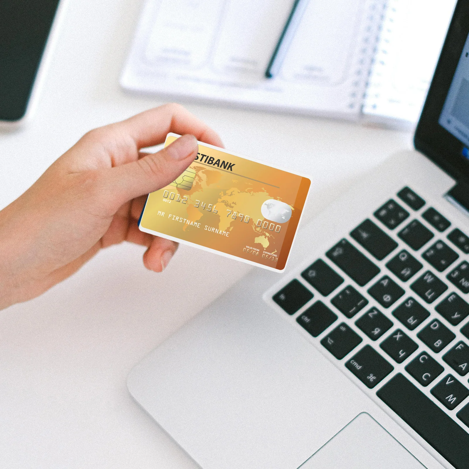 100Pcs Card Storage Sleeve Clear PVC Card Protectors for Trading Game Playing Credit Id Cards Dustproof Scratch-Resistant Sleeve