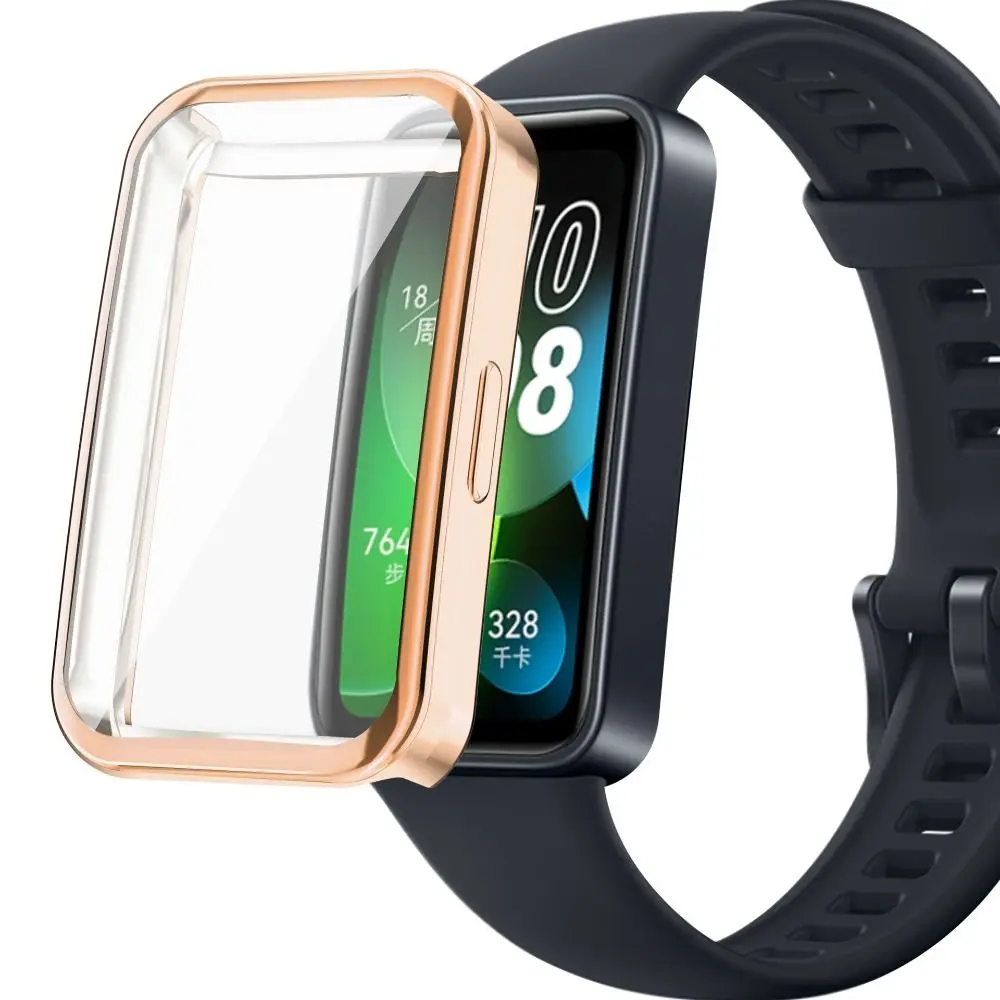 Akcesoria pełne pokrycie Smart Watch TPU pokrywa ochronna osłona ekranu dla Huawei Band 8