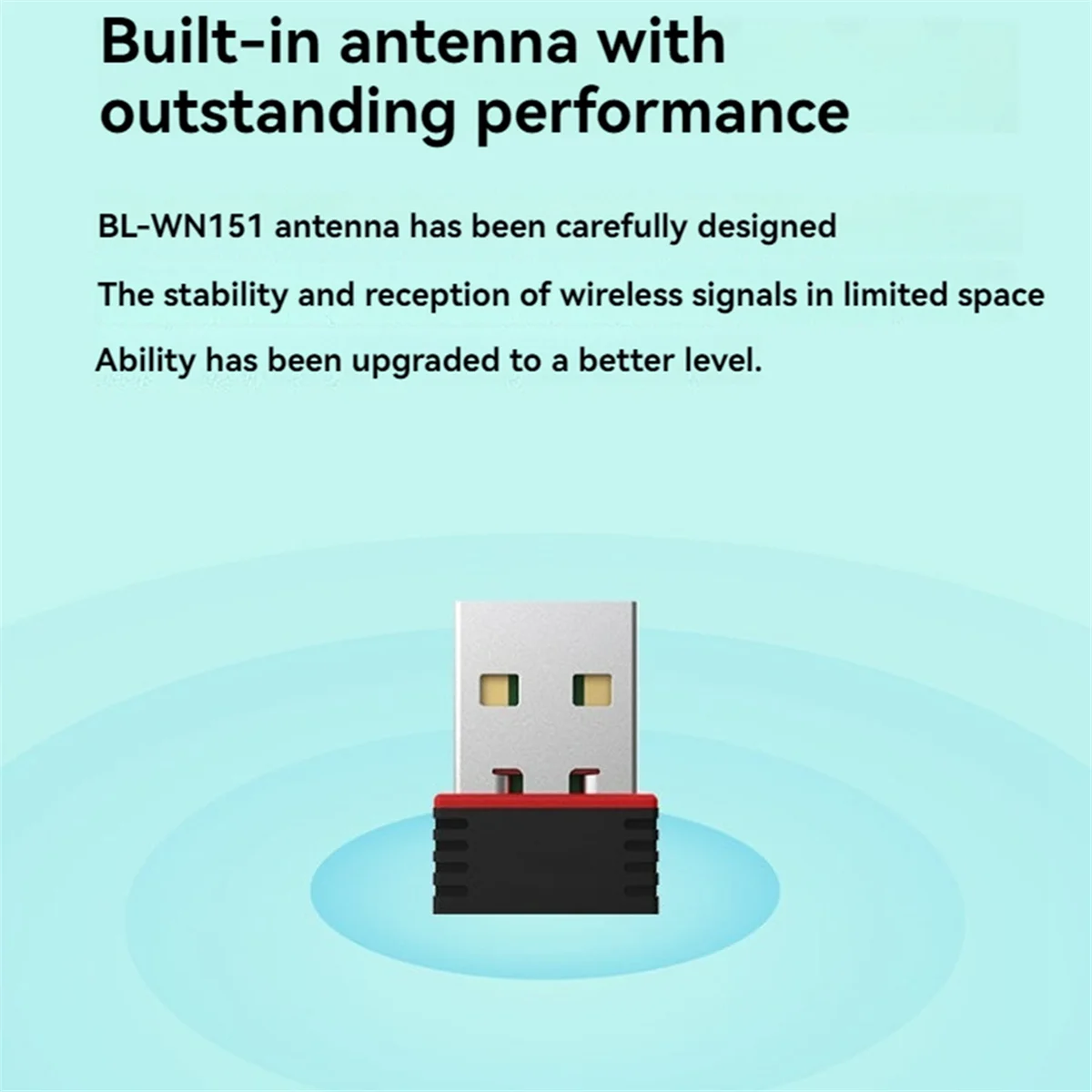 Popular LB-LINK 150Mbps USB WiFi Adapter Mini Wireless Network Card Adapter Wireless Receiver for Desktop Laptop PC Windows