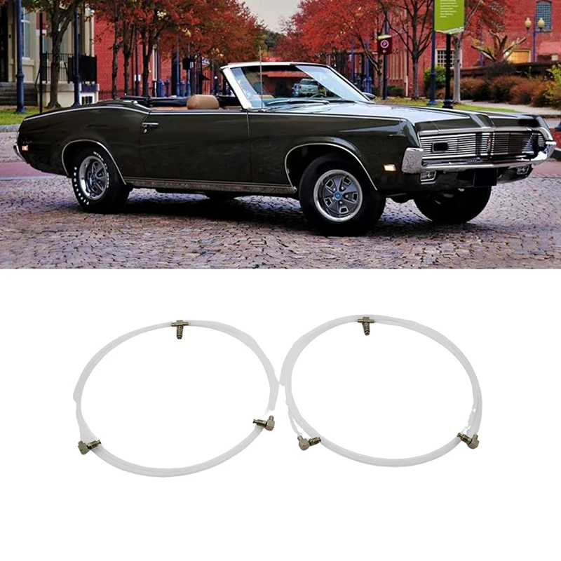 

Car Convertible Hydraulic Power Top Plastic Hoses For Ford Mustang, Mercury Cougar, Chevy Chevelle Hydraulic Oil Pipe