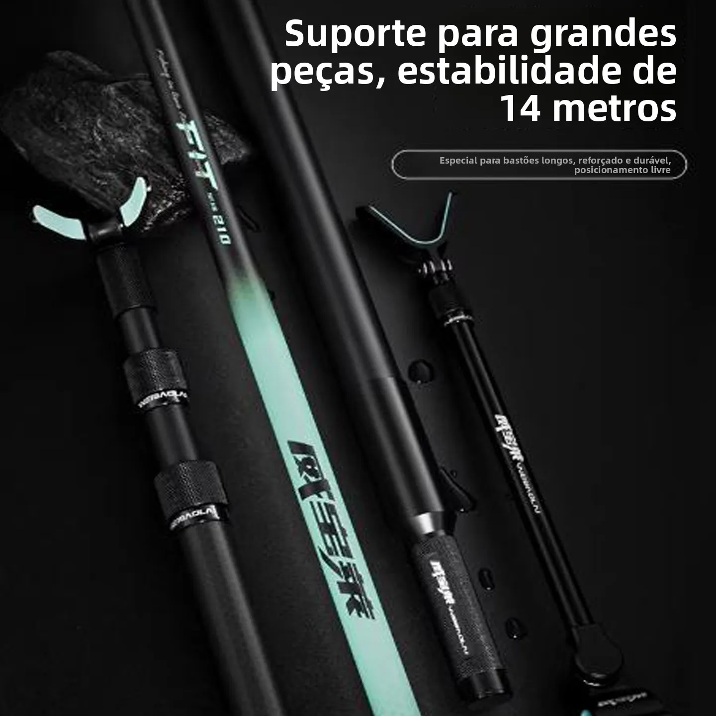 support-de-canne-a-peche-weibola-f1-black-pit-competition-super-leger-super-resistant-en-carbone-taille-compacte-pour-la-peche-en-plein-air
