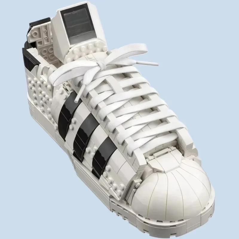 

731 штука суперспортивной обуви MOC, модели из строительных блоков, игрушки из кирпичиков, подарки на день рождения и Рождество для детей и взрослых.