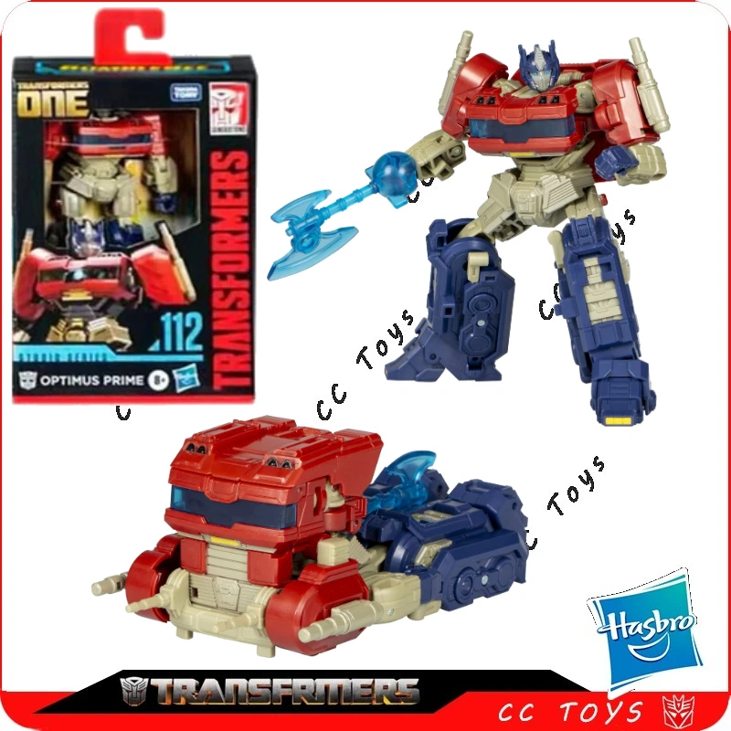

In Stock Hasbro Transformers Toy Studio Series SS112 Optimus Prime Movie Toys Robots Action Figures Gifts Hobbies