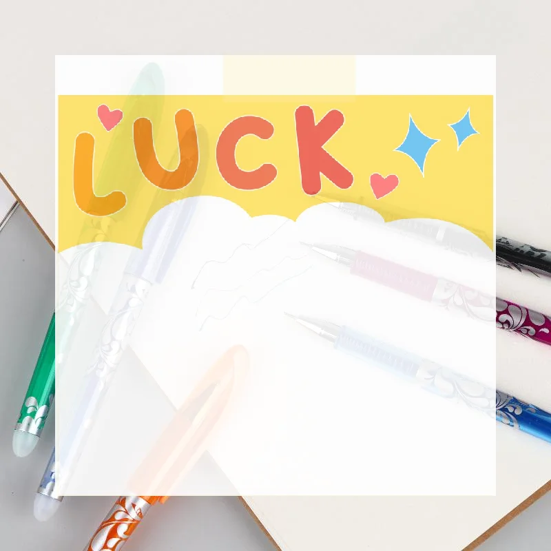 

12PCS Boxed Multicolor Erasable Gel Pens, Medium Tip 0.5mm, Smooth Writing, Suitable For Office And Everyday Use