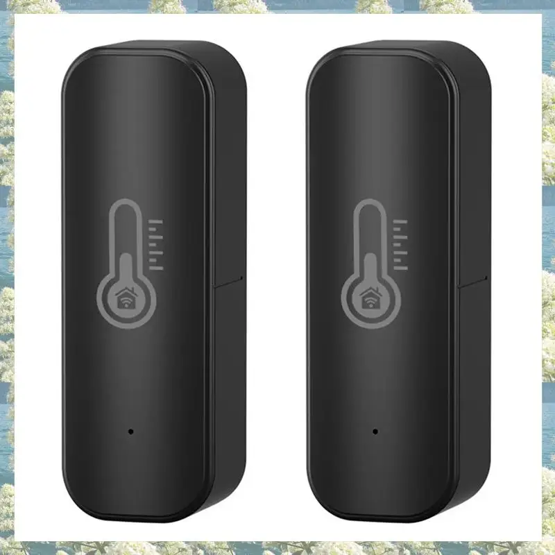 New-2X Tuya умный датчик температуры и влажности Wi-Fi приложение удаленный монитор для умного дома Var Smartlife работает с Alexa