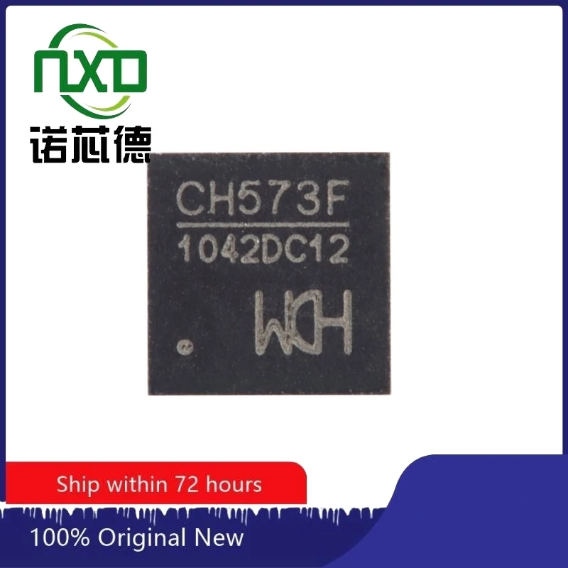 10PCS/LOT CH571F/CH579M/CH573F QFN28 32-bit RISC microcontroller chip integrated with BLE wireless communication