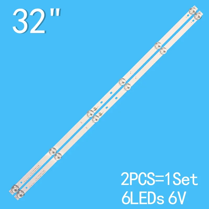 Led Backlight Strips Voor H32d7100e H32d71100e V320BJ6-Q01 Cx315dledm V320BJ8-Q01 HL-00320A30-0601S-07 A1 HL-00320A30-0601S-03 A1