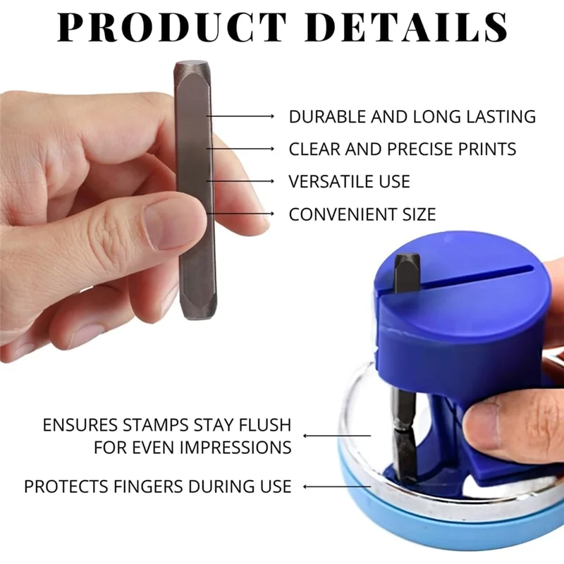 

Свежий 64 шт. набор для штамповки металла для изготовления ювелирных изделий, набор дыроколов для писем, кожаный стальной набор для штамповки номеров и букв