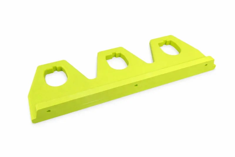 2 Sets 3-Slot Battery Wall Mount Bracket for Ryobi 18V ONE+ Plus, ABS Storage Holder with Mounting Hardware