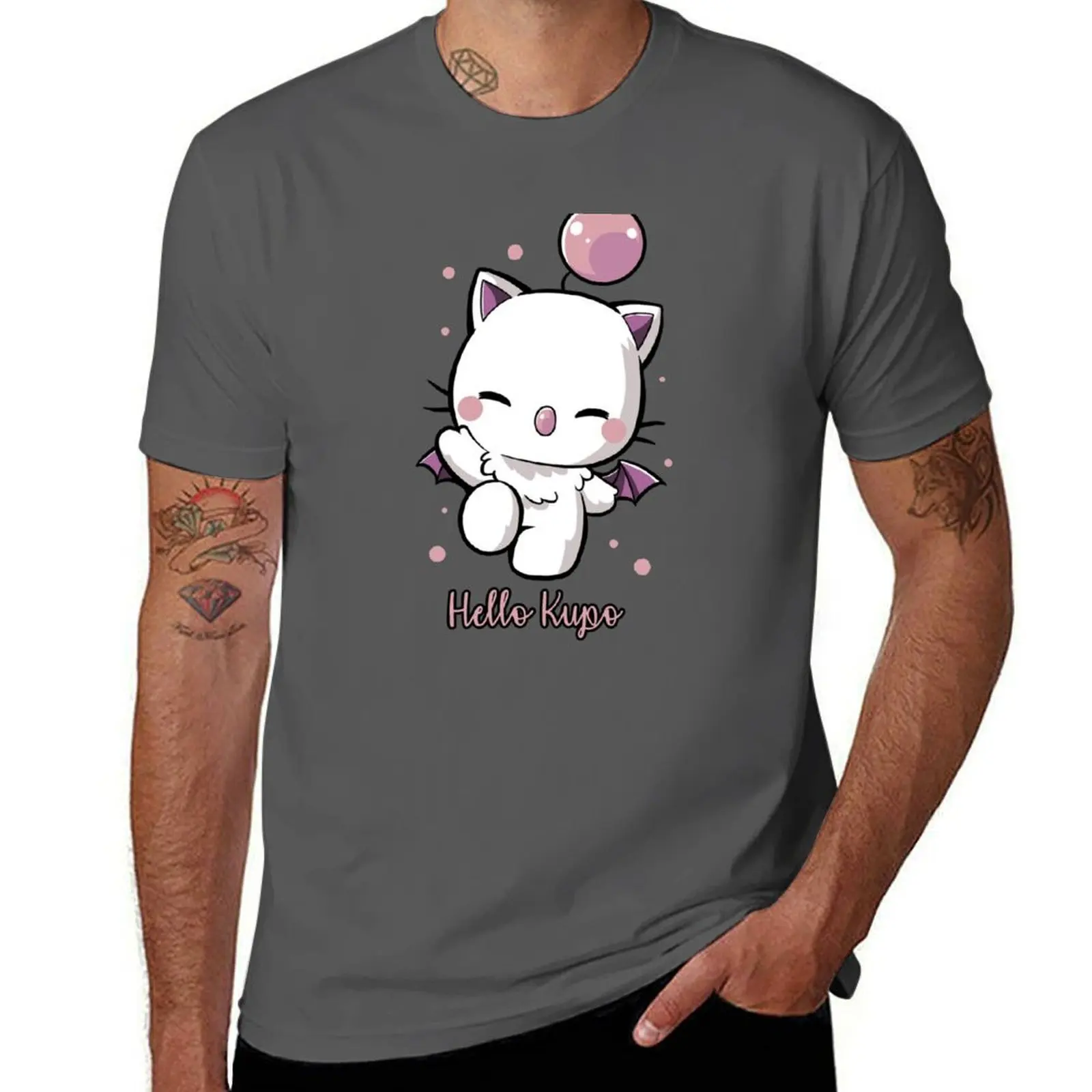 

Hello Kupo T-Shirt t shirt man plain t shirt custom print T-Shirt