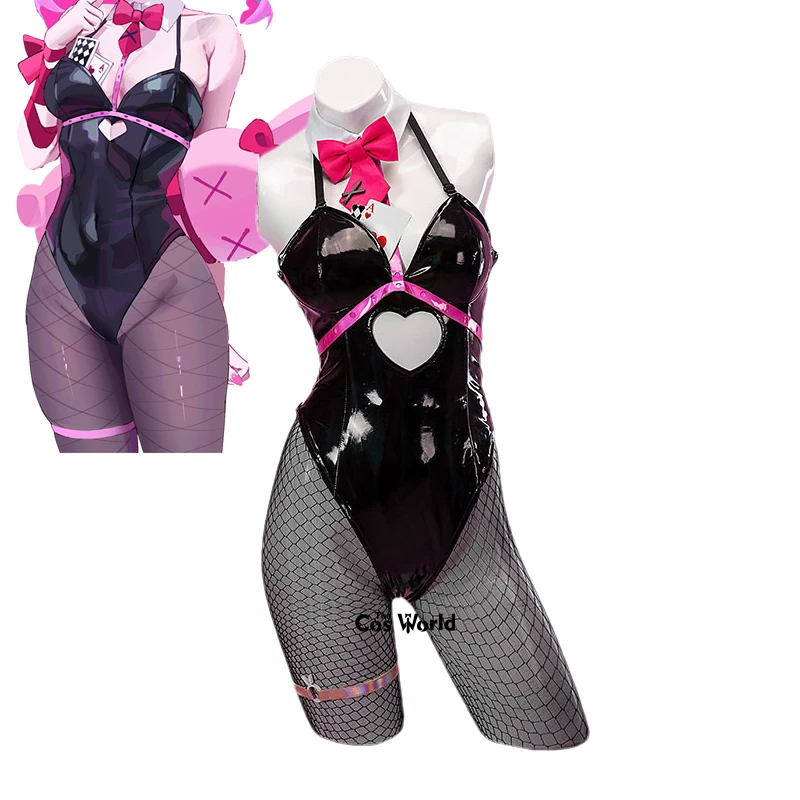 Miku Rabbit Hole Bunny Girl Bodysuit Jumpsuits Uniform Outfits Anime Cosplay Costumes