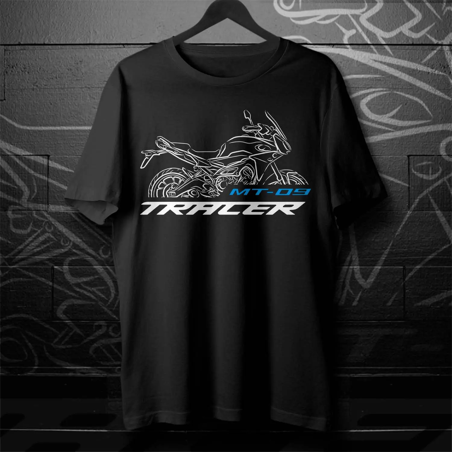 

Yamaha MT-09 Tracer T-Shirt Bike T-Shirts ADV Riders Men Fashion Street Hip-hop Rock Short-sleeved Women Cotton Round-neck Top