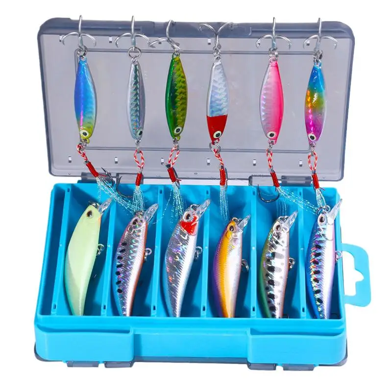 

Bass Lures 12X Realistic Floating Jerk Bait Innovative Animated Lure Saltwater Fish Tackle Kit Bass Fishing Crankbaits With Box